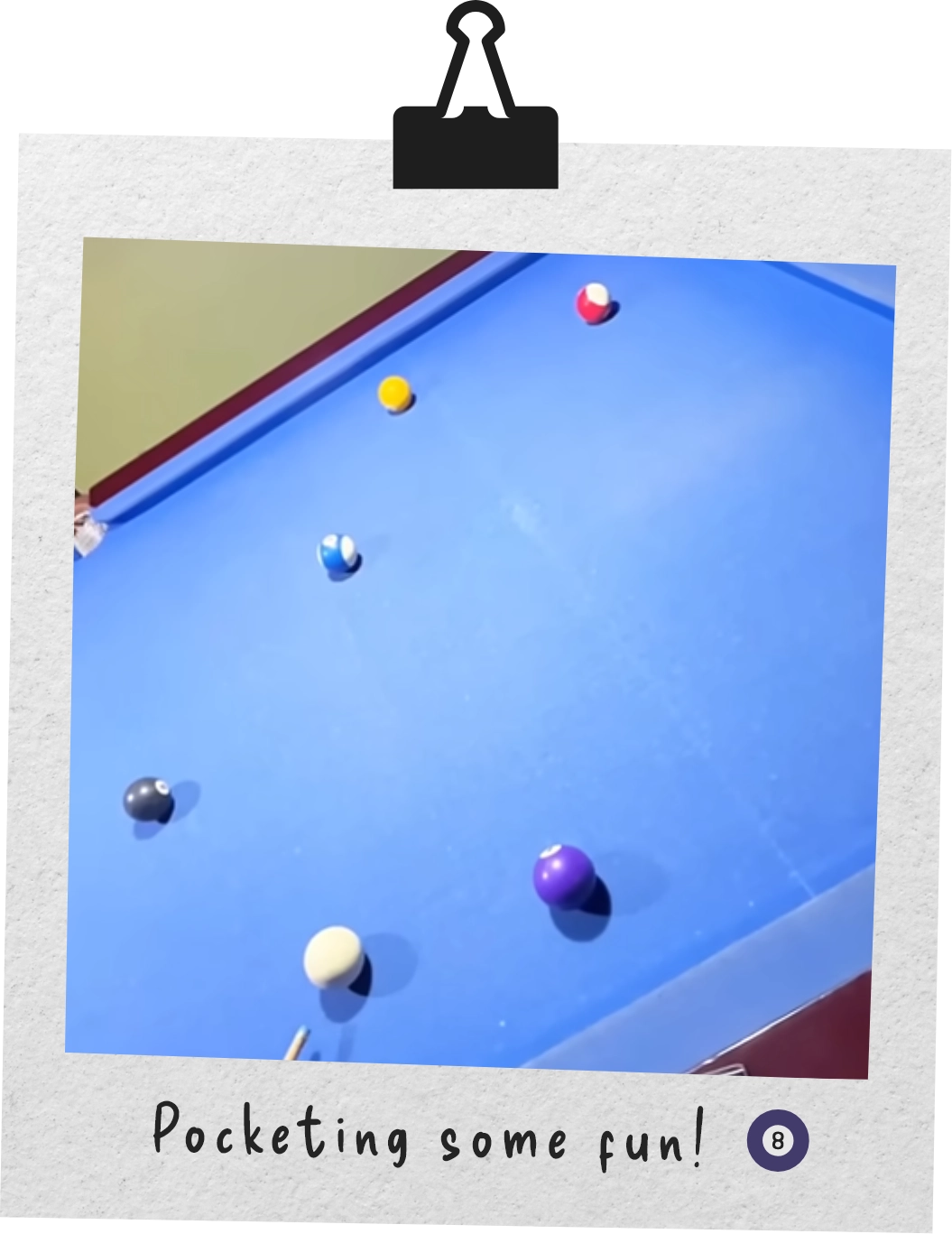Pocketing some fun! 🎱